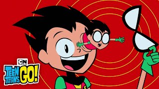 Titans Throwback  Teen Titans GO  Cartoon Network [upl. by Arbmahs228]