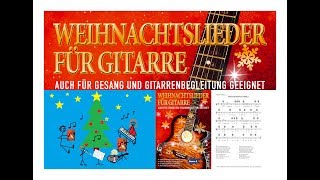 Weihnachtslieder für Gitarre  Noten [upl. by Aveneg198]