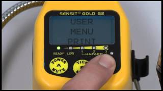 SENSIT GOLD G2 Calibration [upl. by Aihceyt]