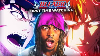 NON BLEACH FAN REACTS TO ICHIGO VS RENJI bleach reaction [upl. by Onairot]