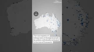 Map of massacres of Aboriginal people in Australia 17941928 [upl. by Serene]