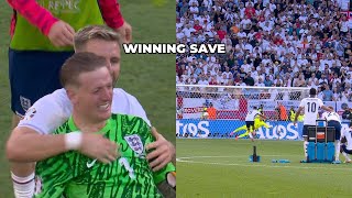 Jordan Pickford Saves Penalty Against Switzerland  Trent Alexander Arnold Winning Goal For England [upl. by Anderson]