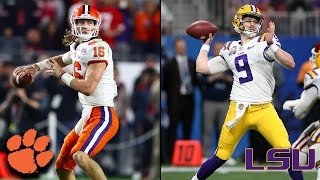 Clemson vs LSU 2019 National Championship Game Preview [upl. by Teak]