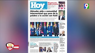 Titulares de prensa Dominicana del martes 04 julio  Hoy Mismo [upl. by Annoj653]