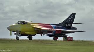 Hawker Hunter jet fighter quotMiss Demeanourquot [upl. by Mattland]