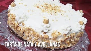 Tarta de nata y avellanas [upl. by Adnahsat]