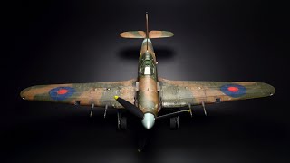 Hurricane MkIIC  Arma Hobby 148  Aircraft Model [upl. by Gus]