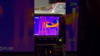 Thermal anomaly on a chiller thermography thermal pm electrical infraredcamera firehazard [upl. by Igor242]