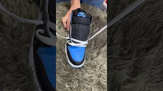 Jordan 1 UNC Toe Best Lace Style Tutorial [upl. by Royd]