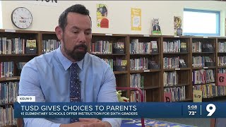 TUSD allowing parents to keep sixth graders in elementary school [upl. by Aremaj]