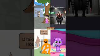 Not Like us part 4🤣 Animation Meme shorts funny memes funnycartoonmytalkingtom2 [upl. by Tabbi]