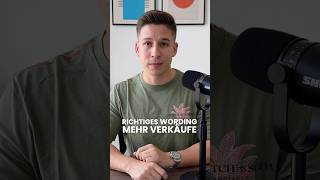 Besseres Wording Mehr Verkäufe ecommerce unternehmer shopify ecommerceplatform metaads [upl. by Sessylu269]