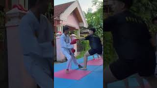 KIKI VS BUMI duniaalfarabi karatekids inkai [upl. by Amliv50]