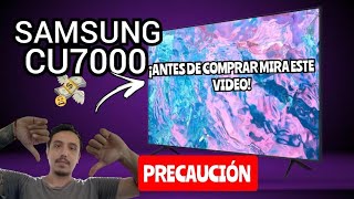 Samsung CU7000 una opinión sincera de este equipo Smart tv 4k [upl. by Vina]