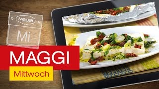 Gegrillte Fetakäsepäckchen  MAGGI Mittwoch Hangout [upl. by Hnaht642]