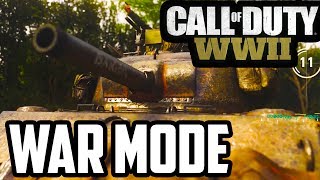 BEST MODE EVER Call of Duty WW2 Gameplay  WAR MODE Direct Feed COD WW2 Gameplay PS4 [upl. by Nnayar535]