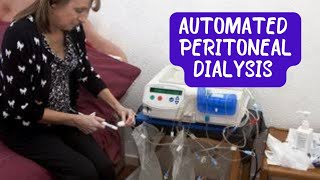 Automated peritonealdialysis Tidal Peritoneal Dialysis  Nocturnal Peritoneal Dialysis [upl. by Bander]