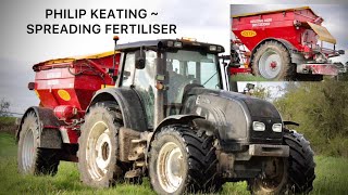 Philip Keating  SPREADING FERTILISER 2024 BREDAL K65 FERT SPREADER [upl. by Concordia474]