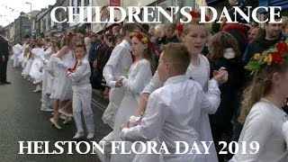 Helston Flora Day 2019  Childrens Dance [upl. by Ehcnalb]