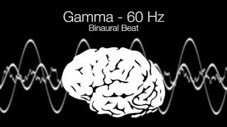 Genius Gamma Binaural Beat  60Hz 1h Pure [upl. by Llednahc]