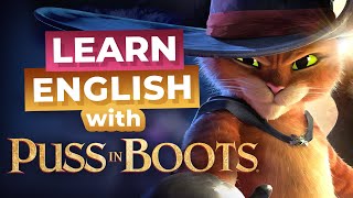 Learn English with PUSS IN BOOTS [upl. by Llydnek]