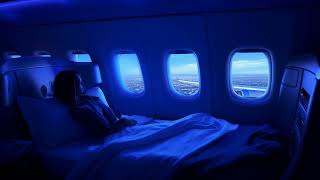 10 Hours of Airplane Sound amp White Noise ✈️💤  Deep Sleep Help Brown Noise amp Cabin Relaxation [upl. by Punke]