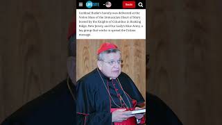 Cardinal Burke Calls on Catholics to Prepare for Martyrdom [upl. by Zehcnas]