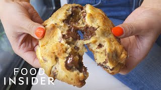 The Best Chocolate Chip Cookie In NYC  Best Of The Best  Insider Food [upl. by Helm840]