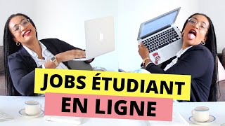 5 idées de JOBS ÉTUDIANT à faire EN LIGNE [upl. by Salohcin174]