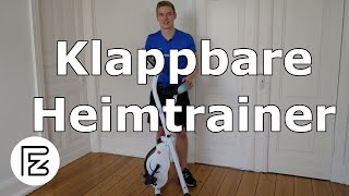 Klappbarer Heimtrainer und Ergometer  platzsparend oder Abzocke [upl. by Egerton]