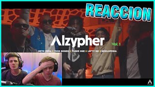 REACCION Alzypher Vol1  Neto Peña x Yoss Bones x Toser One x LEFTY SM OFICIAL x Mcklopedia [upl. by Sinylg267]