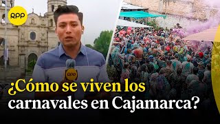 Cajamarca vive la fiesta de sus carnavales 2024 [upl. by Young468]