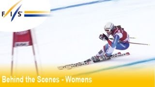 Focus CHEMMY ALCOTT GBR  Val DIsere  Audi FIS Ski World Cup 2012  Behind the Scenes  Womens [upl. by Caprice]