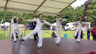 Sailors Hornpipe Highland Dance competition during 2022 Strathmore Highland Games in Scotland [upl. by Petunia930]