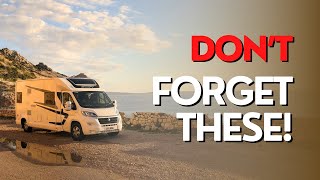 5 ESSENTIAL jobs to do before your next motorhome trip [upl. by Vitek472]