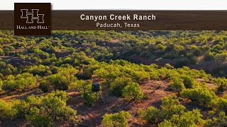 Texas Ranch For Sale  Canyon Creek Ranch [upl. by Aimekahs]