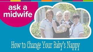 How To Change Your Babys Nappy  Ask a Midwife  Kiddicare [upl. by Bobker]