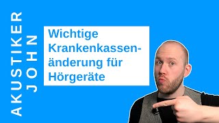 Krankenkassen zahlen seltener für Hörgeräte [upl. by Cowey]