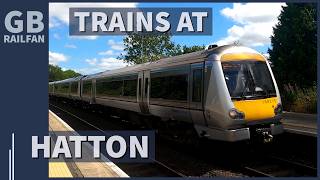 Trainspotting at Hatton Passenger amp Freight Trains in Action 09082024 [upl. by Ydissahc288]