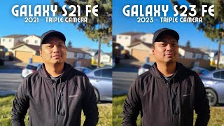 Galaxy S21 FE vs Galaxy S23 FE camera test Is it time to upgrade 📱 [upl. by Palladin]