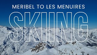 4k Saulire Courchevel to Meribel Centre [upl. by Pond775]