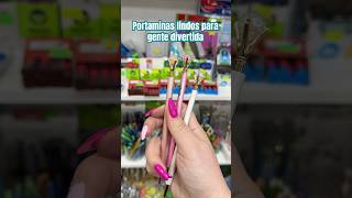 Portaminas lindos para gente divertida Todos hermosos para llevar al cole tips papeleria parati [upl. by Shulins909]