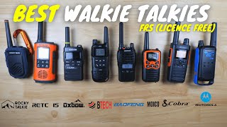 The Best Walkie Talkies FRS License Free Rocky Talkie vs Retevis vs Baofeng vs Motorola vs Oxbow [upl. by Schweitzer]