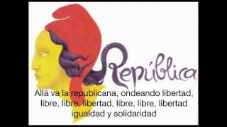 Reincidentes • La Republicana Con Letra [upl. by Pyne]