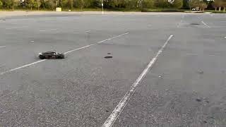 Arrma infraction 8S power slid￼ing [upl. by Aokek]