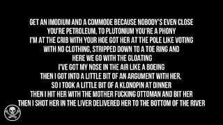 Eminem  GNAT Fast Verse Lyrics  MTBMB Side B [upl. by Cayser]