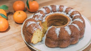 TORTA AL MANDARINO FRULLATO 🍊 Ricetta buonissima e facilissima [upl. by Boylan]