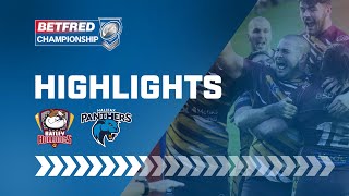 Highlights  Batley Bulldogs v Halifax Panthers [upl. by Fishbein]