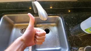 Unclog Your Kitchen Sink With Vinegar amp Baking Soda In 1 Minute [upl. by Tamera]