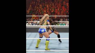 Wwe fight  Evelyn vs Tatum Wwe fight WweWrestlingGameplay [upl. by Oeht]